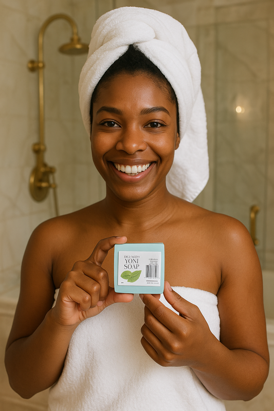 Yoni soap intimate hygiene.